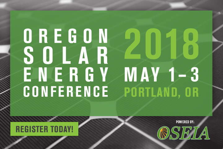 Oregon Solar Energy Conference 2017